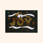 JOY Christmas Art Print