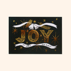 JOY Christmas Art Print
