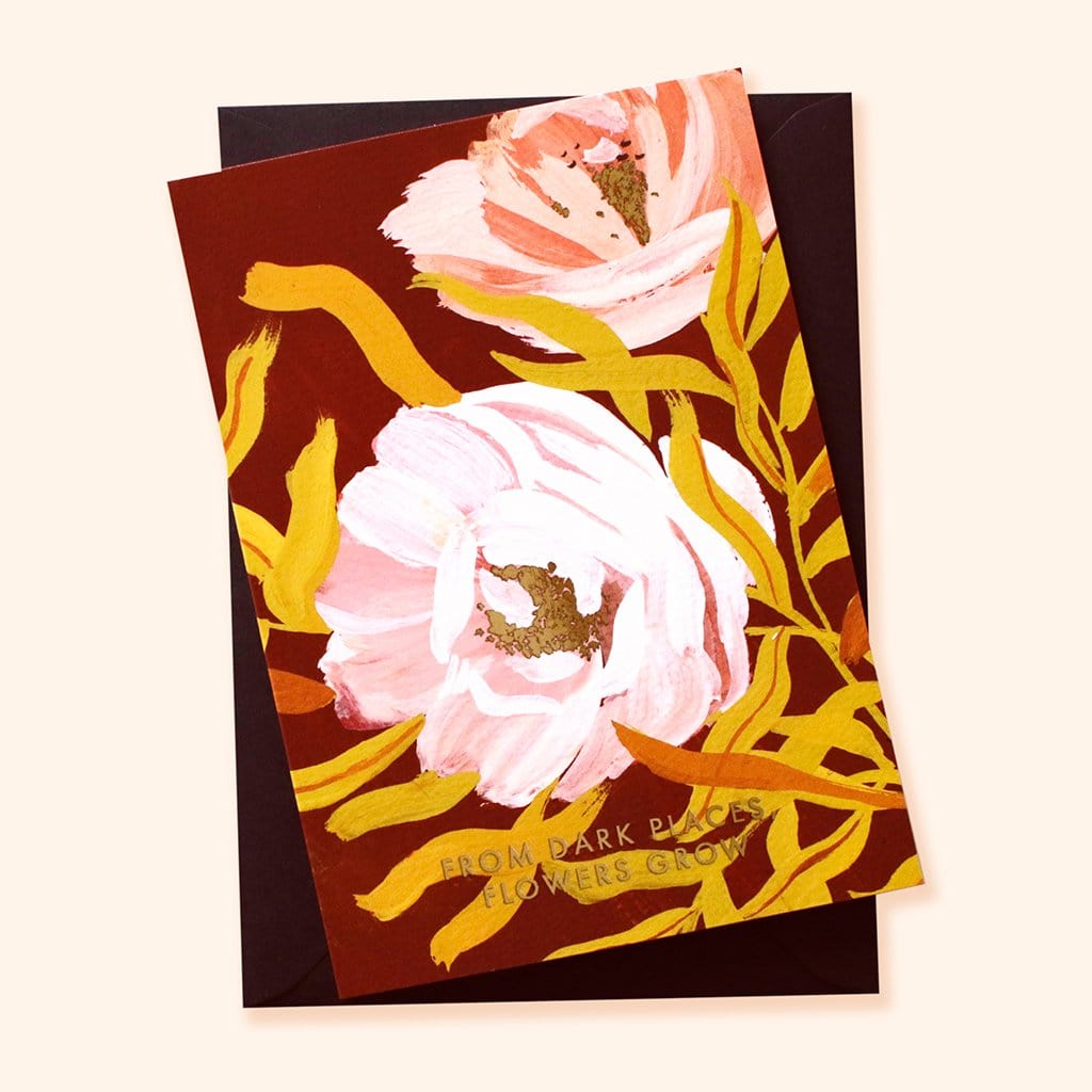 Self Care Card - “Flowers Grow”