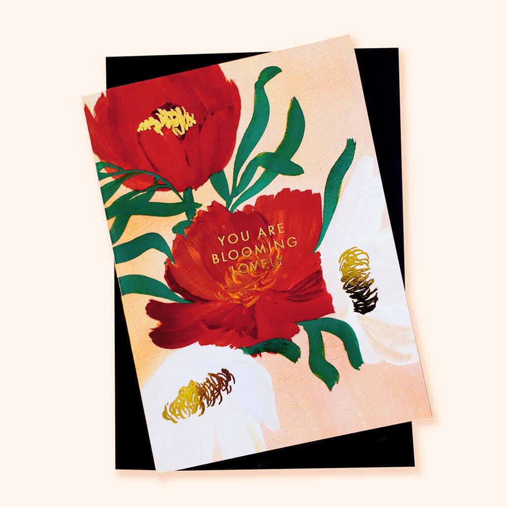 Floral Thank You Card - “Blooming Lovely”