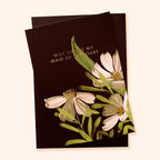 Floral Maid of Honour Card
