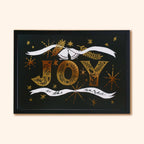 JOY Christmas Art Print