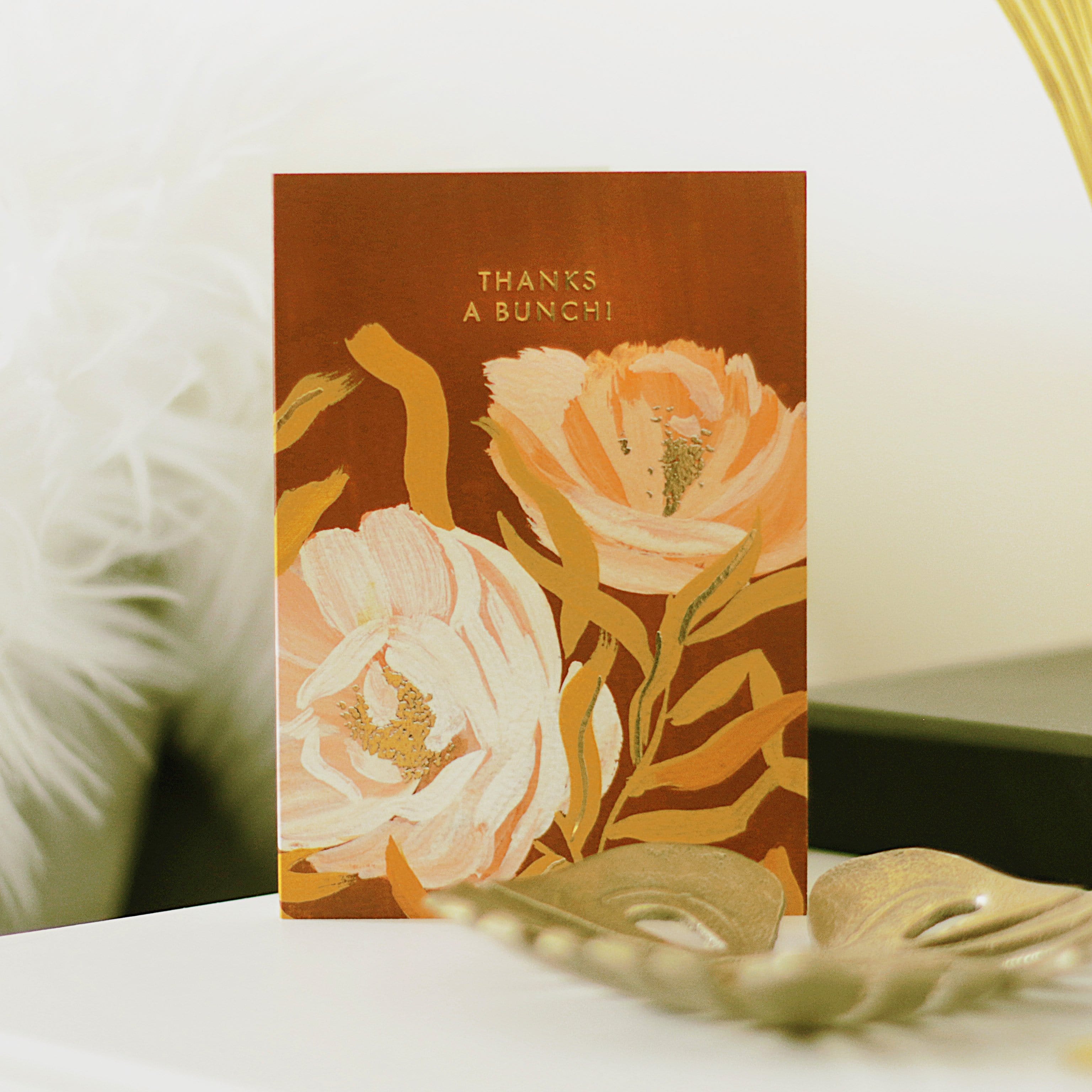 Illustrated Floral Thank You Card