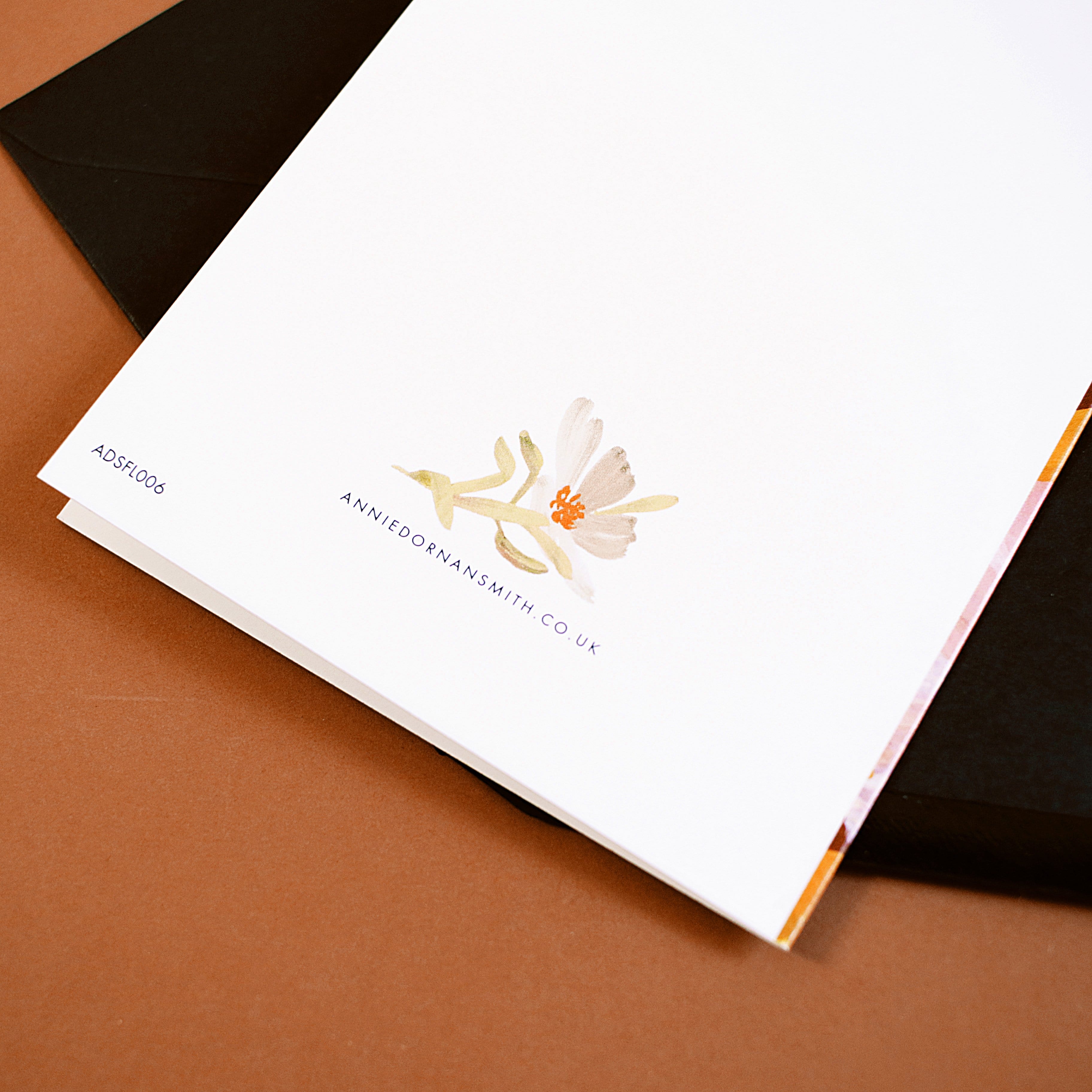 Illustrated Floral Thank You Card