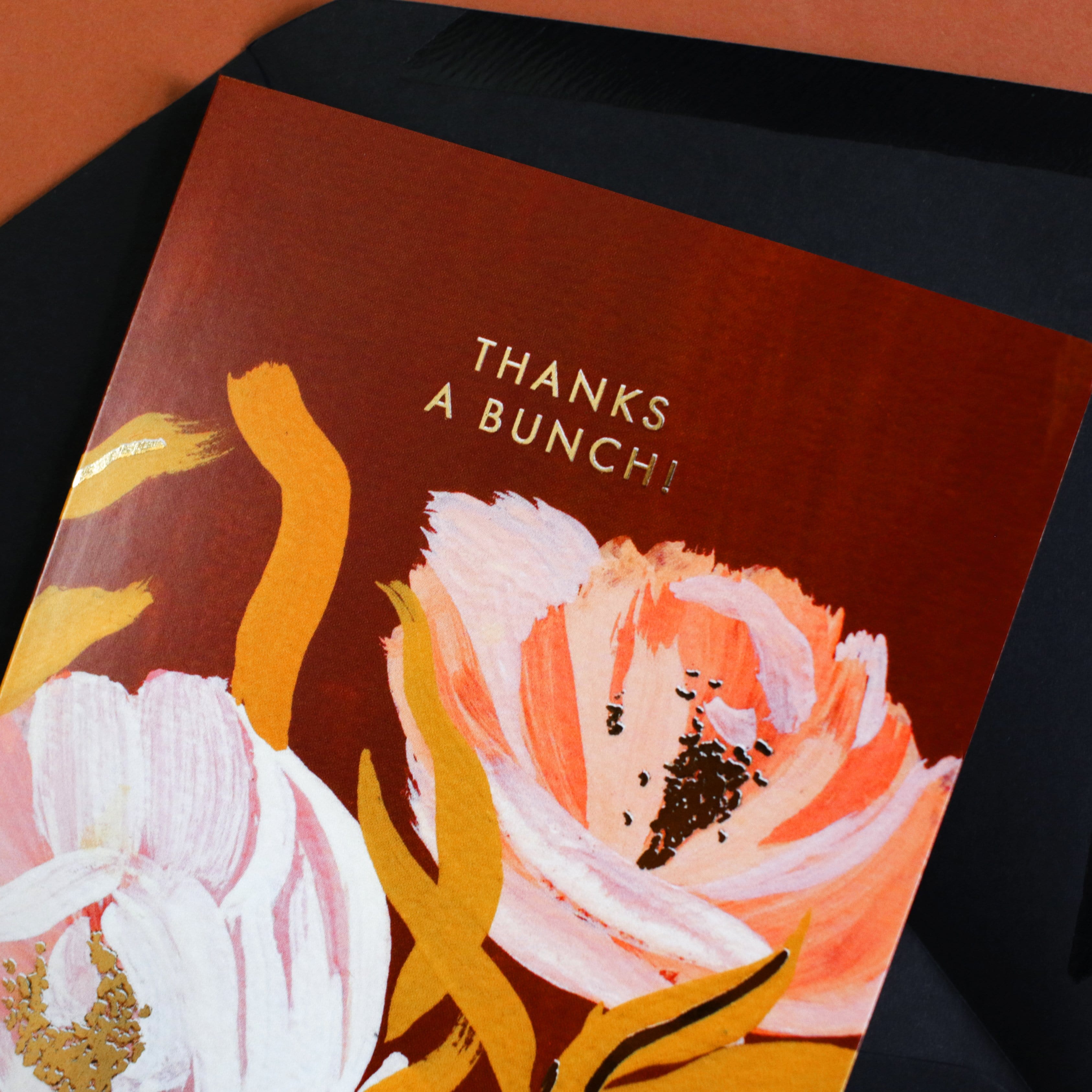 Illustrated Floral Thank You Card