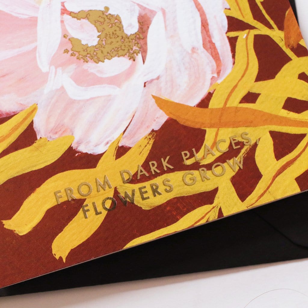 Self Care Card - “Flowers Grow”
