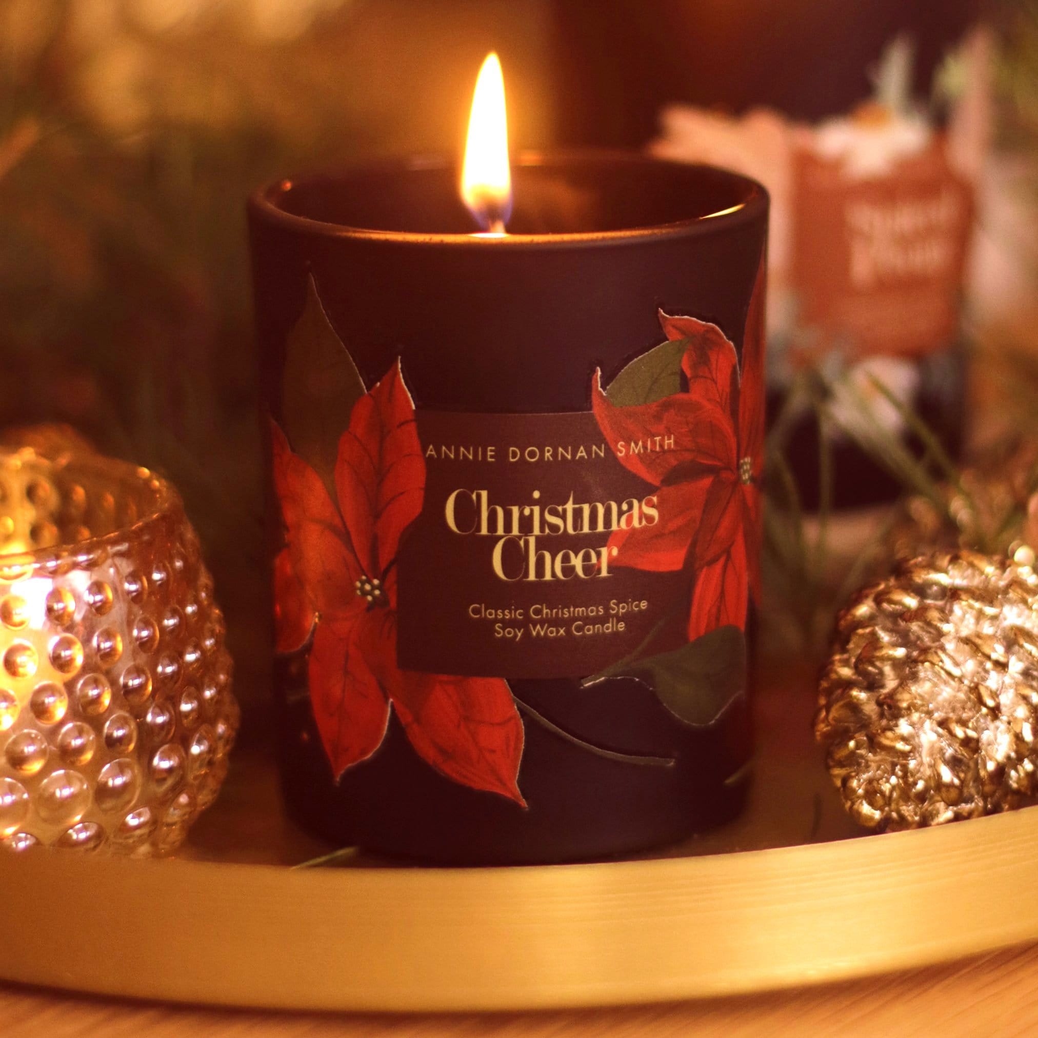 Christmas Soy Wax Candle - Christmas Cheer