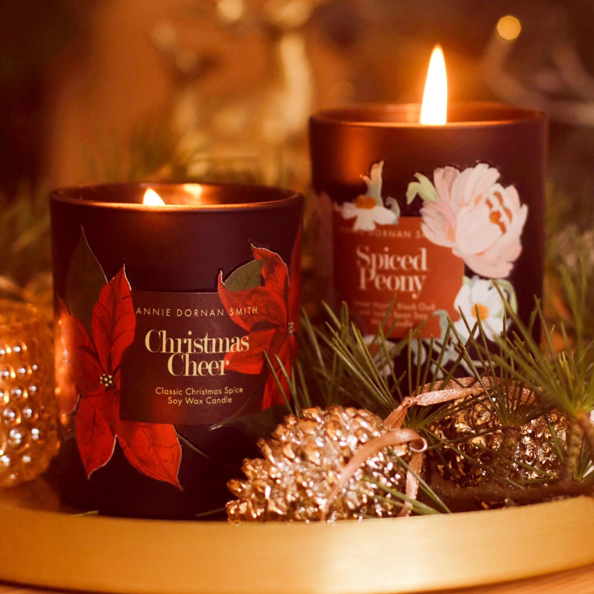 Christmas Soy Wax Candle - Christmas Cheer