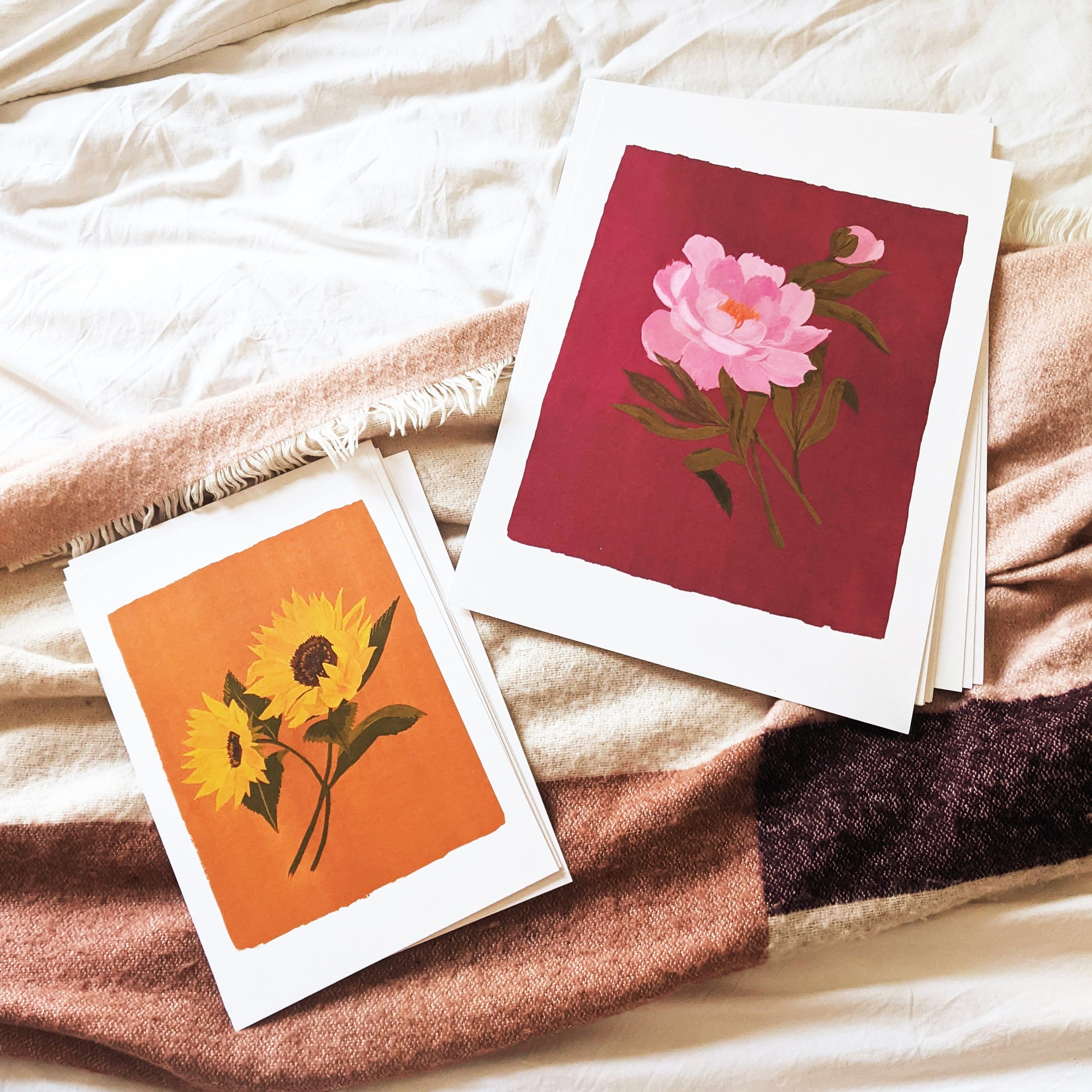 Sunflower Floral Botanical Art Print