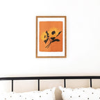 Sunflower Floral Botanical Art Print