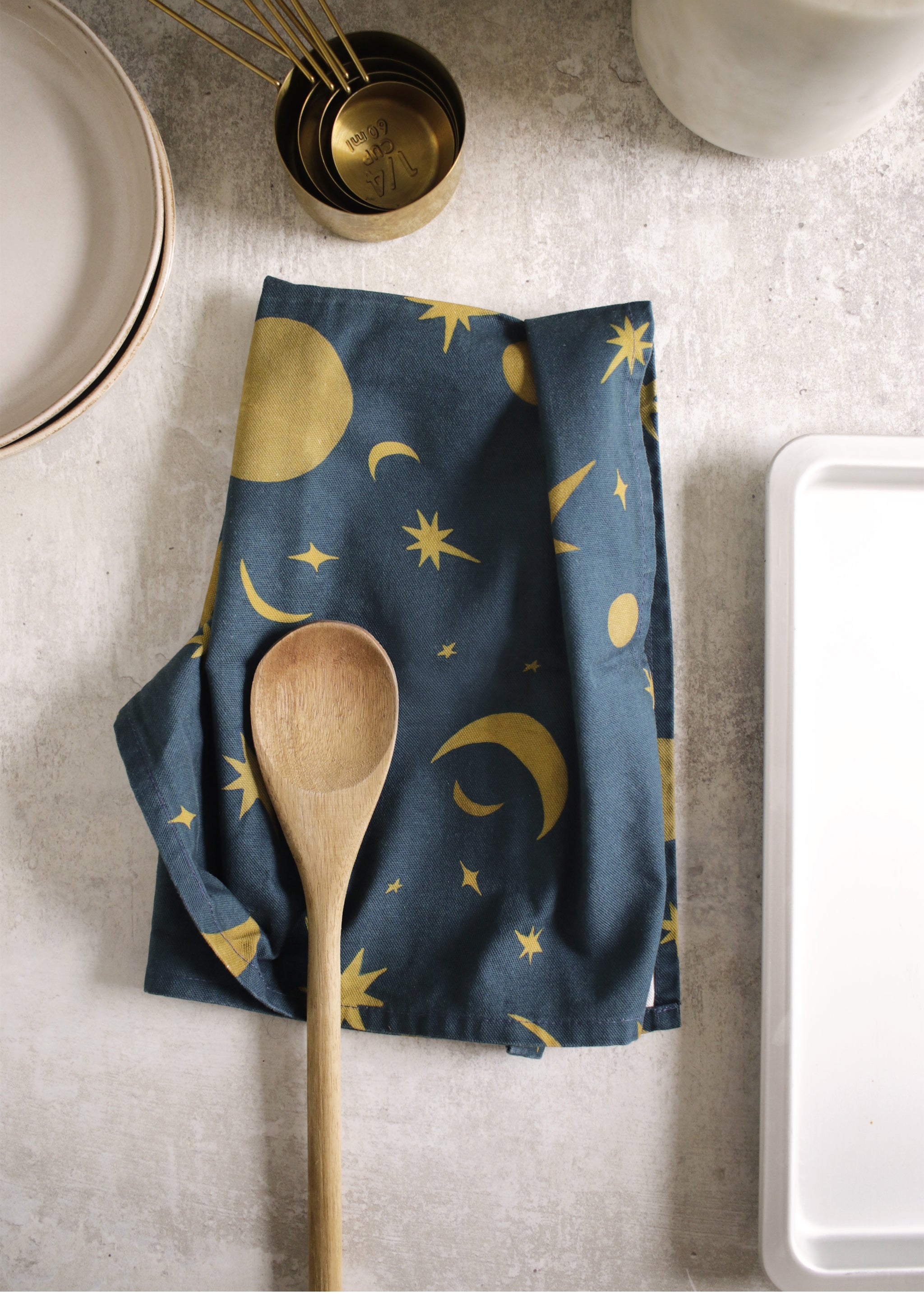 Celestial Pattern Tea Towel