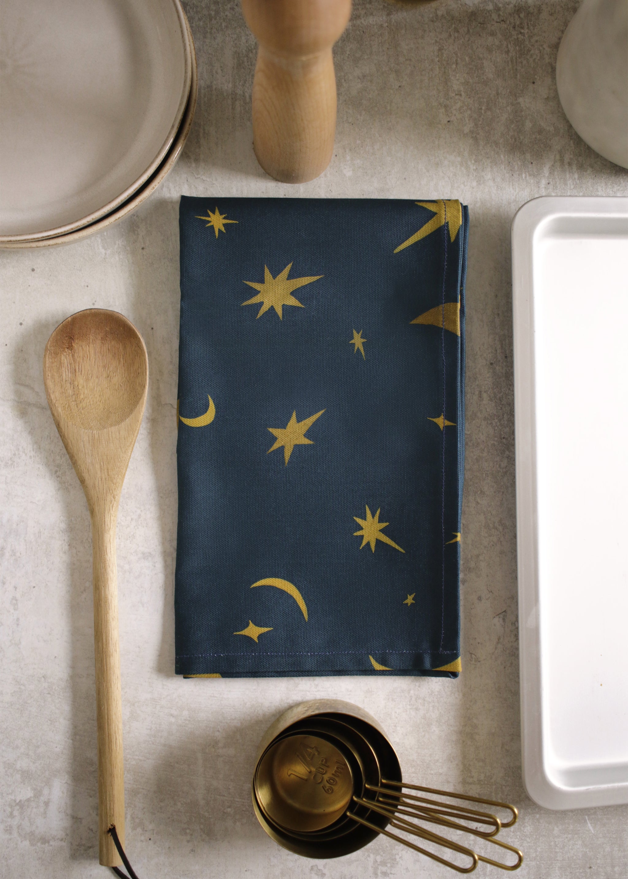 Celestial Pattern Tea Towel
