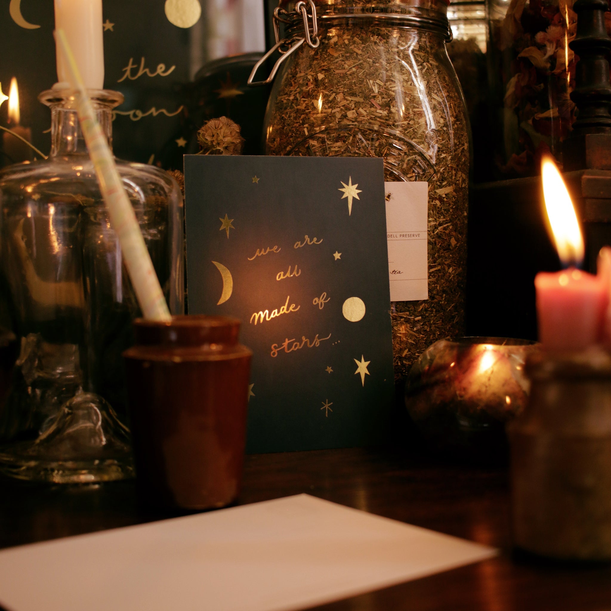 Made of Stars Postcard