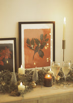 Holly Floral Botanical Art Print