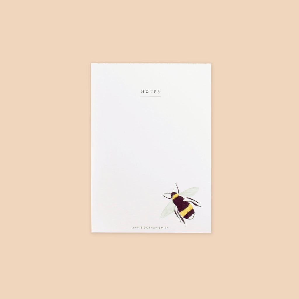British Bee Jot Pad Notepad