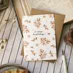 Ditsy Print Birthday Card