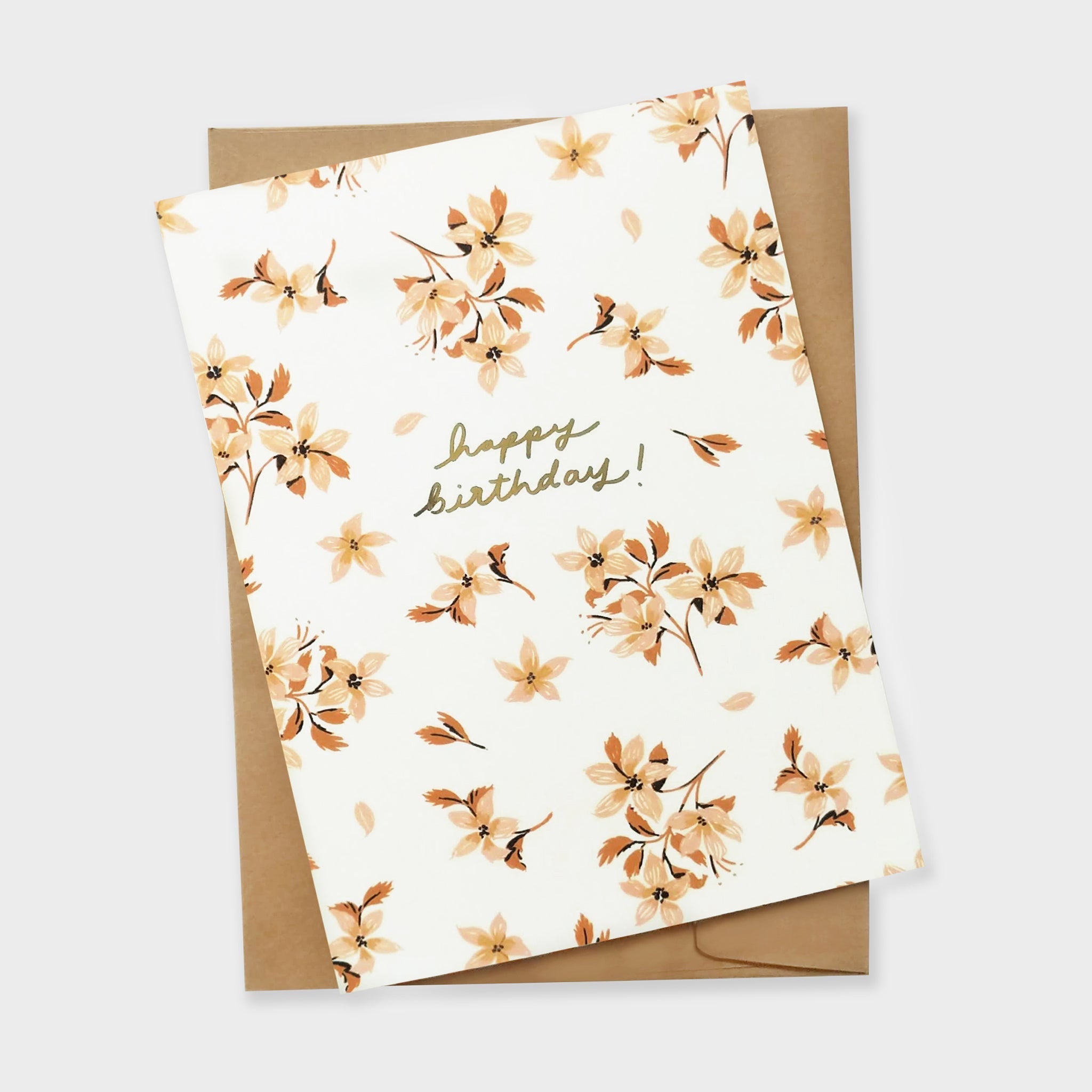 Ditsy Print Birthday Card