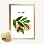 Peach Wall Art Print - “La Peche”