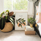 Peach Wall Art Print - “La Peche”